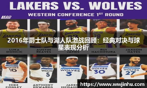 2016年爵士队与湖人队激战回顾：经典对决与球星表现分析